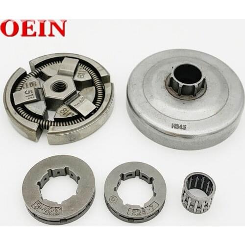 .325 Pitch -7Teeth 8 Tooth Clutch Drum Sprocket Rim Bearing Kit For HUSQVARNA 55 51 50 Chainsaw Replacement Parts