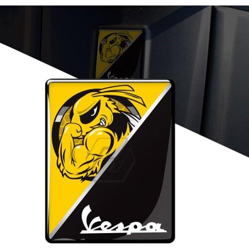 3D Motorcycle Sticker Case for PIAGGIO VESPA Emblem Logo Granturismo 946 ET2 ET4 50 125 150