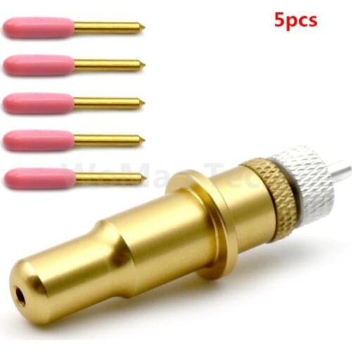 5pcs High Quality Vinyl Cutter Blades + Blade Housing Holder For US Cutter/US Maker