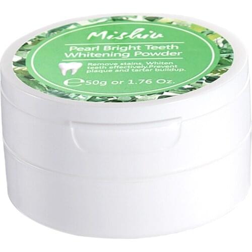 50 G / Box Oral Care Powder Whitening Stain Removal Oral Hygiene