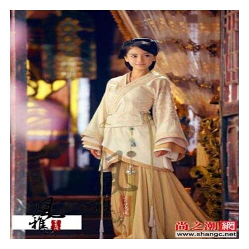 AngelaBaby Aesthetic Hanfu Love Story of the Desert - Yun Zhong Ge Womens Costume Beautiful Hanfu