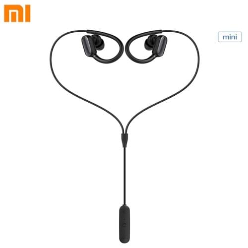 Xiaomi Mini Wireless Headset Bluetooth 4.1 IP4X Waterproof Music Earbuds Earphone for Sports Ear-hook Anti-shedding
