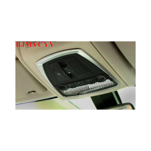 BJMYCYY Stainless steel decoration frame for car reading lamp for BMW 5 Series 520 525li X3 X4