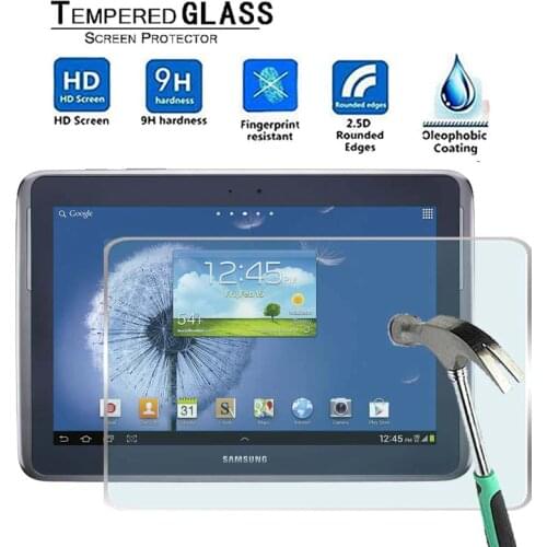 For Samsung Galaxy Note 10.1 N8000 n8010 -Premium Tablet 9H Tempered Glass Screen Protector Film Protector Guard Cover
