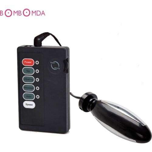 Electric Shock Anal Plug Sex Toy Electro Butt Plug G-spot Clitoris Stimulate Vagina Massager Sex Products Sex Toys For Men Woman