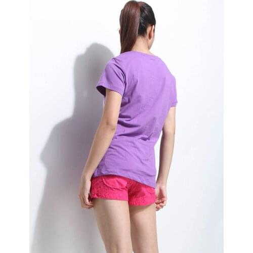 Summer 2020 red short sleeve t shirt Women Top Garment