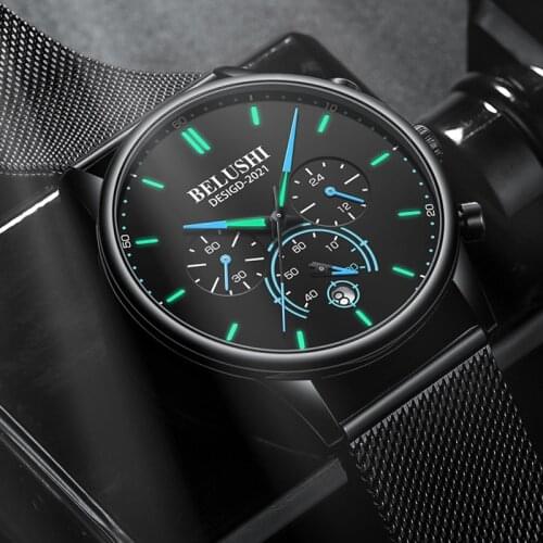 Top Brand Mens Watches Luxury Designer Casual Quartz Watch For Men Waterproof Wristwatch Relojes Para Hombre