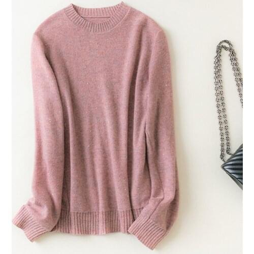 MeetMetro New Women Sweater 100% Merino Wool Pullover Women Knitted Sweater Winter Warm Cashmere Sweater Knitwear Jumper Women