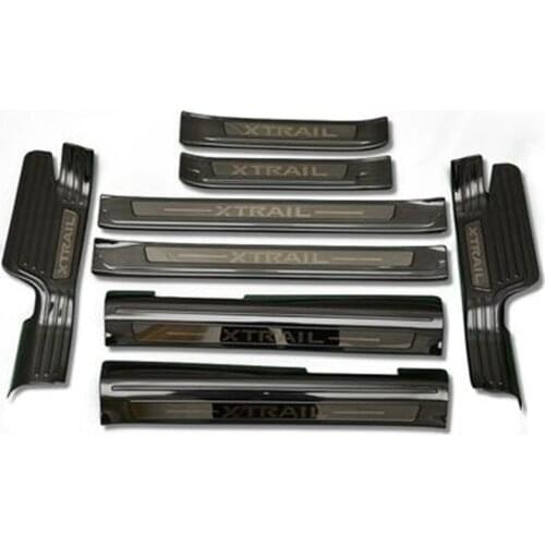 Door Sill Scuff Plate Welcome Pedal Stainless Steel Nissan X-Trail X Trail T32 2017-2019 Car Styling Accessories