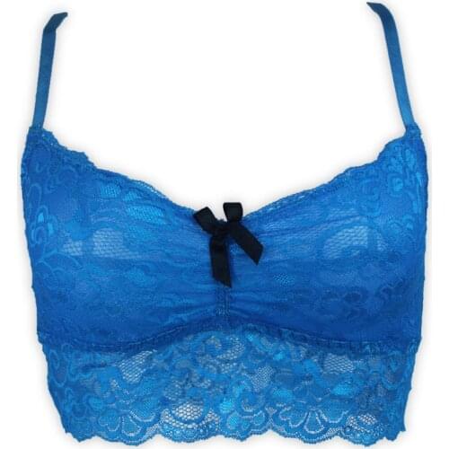 New Fashion Slim Comfort Spaghetti Strap Lace Bow Sexy Tube top/Bra for Girl/Children/Student, Gift Lingeries Underwear TT002