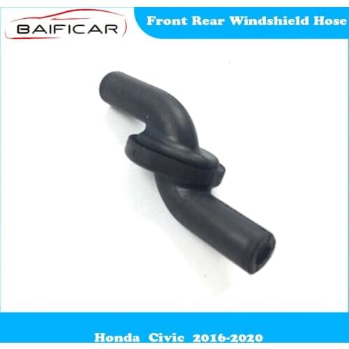 Baificar Brand New Genuine Front Rear Windshield Hose Water Spray Rubber Plastic Elbow for Honda Civic 2016-2020