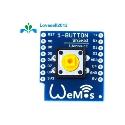 One Button Shield For WeMos D1 Mini Button