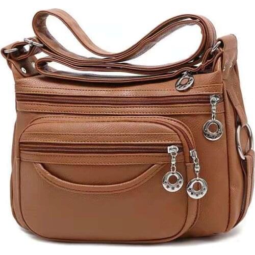 Crossboy Bag For Women PU Leather Ladies solid vintage Female Designer Shoulder Bags For Lady Bolsa