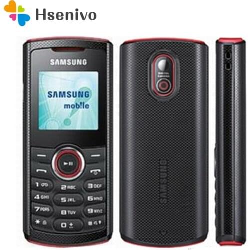E2121B 100% Original Unlocked Samsung Guru E2121B GSM One Sim Card FM FM Radio Mobile Phone Free Shipping