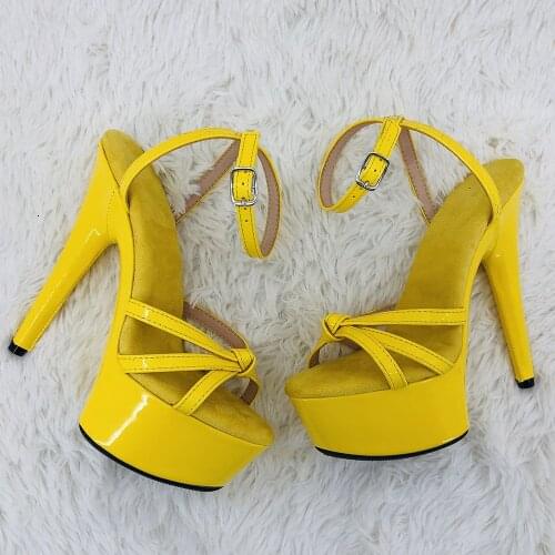 Leecab 6Inch/15cm lady High Heels shoes Platform Sexy Party Pole Dancing Sandals