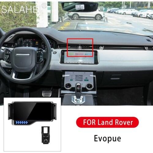 2021 New High Quality Car Phone Holder For Land Rover Evopue Air Vent Stand Mobilephone Auto Support Car Phone Bracket Car Goods