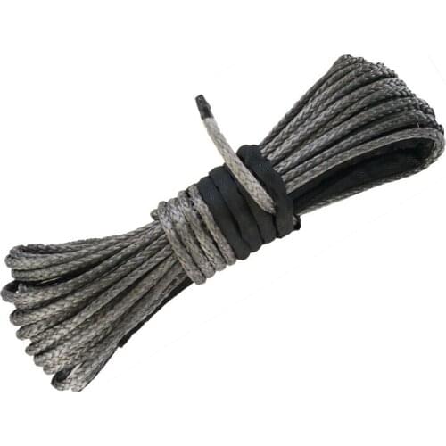 5/16" x 100' 8mm x 30m synthetic winch rope uhwmpe rope free shipping