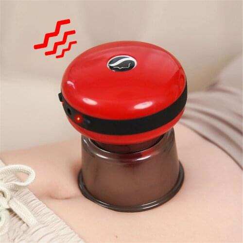 ElectricCupping Therapy Massagerwith Red Light Therapy，PortableRechargeable Adjustable Cupping Therapy Massage Tool,Back,Body
