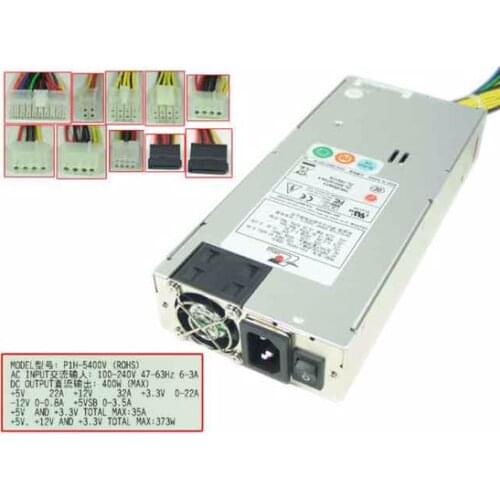 EMACS P1H-5400V Server Power Supply 400W 1U PSU Sever Computer