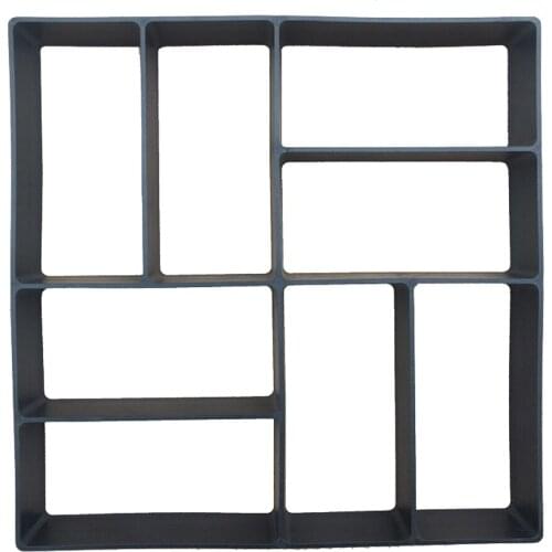 40cm 8 Grid Walk Maker Concrete Stepping Stone Mold Garden Pathway Mold hot sale