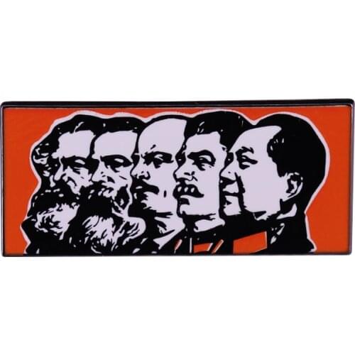 Communist Leader Badge Communism is not love, its a hammer which we use to crush the enemy