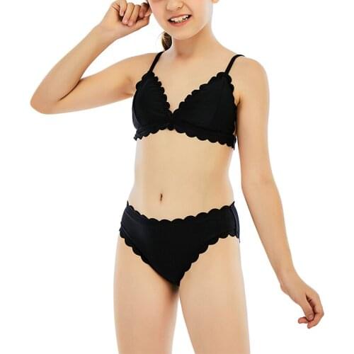 Summer Kids Girls' Swimwear One-Piece Free Shipping 8-14 Year Old Summer Cute Baby Swimsuit Short Sleeves Infant Swimming Wear