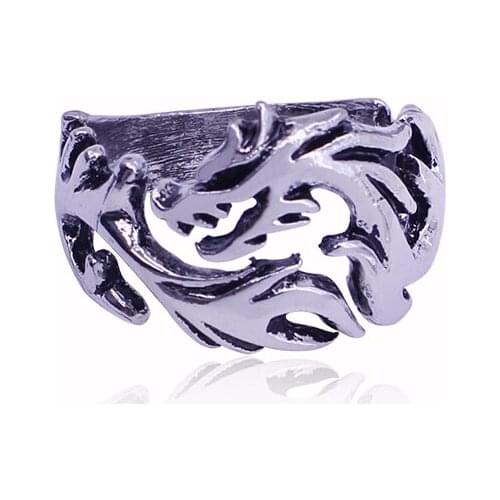 2021 Fashion Mens Retro Dragon Ring Banquet Jewelry Chinese Style Gold-plated Mens And Womens Rings Birthday Gifts New