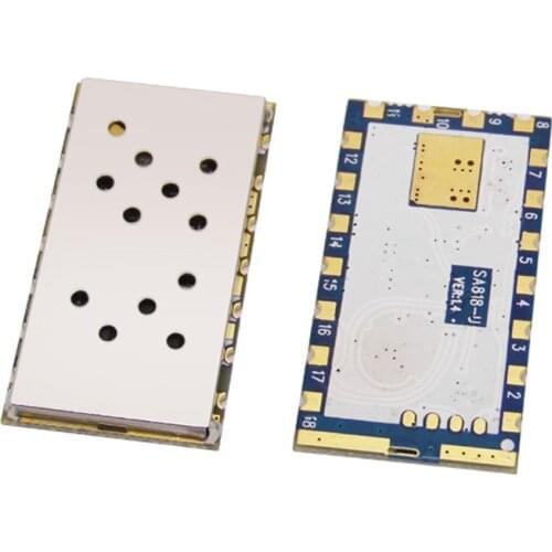 2PCS SA818-U -124dBm UHF 400-480MHz or VHF 134-174MHZ All-in-one Walkie Talkie Module with 1 ppm KDS TCXO crystal
