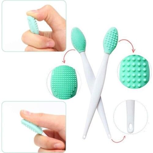 Soft Handheld Silicone Face Care Clean Brush Facial Cleansing Massager Face Brush Exfoliating Brushes Home Beauty Makeup Tools