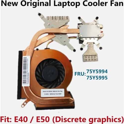 New Original CPU Cooler Fan Heatsink For Lenovo ThinkPad E40 E50 Cooling fan Radiator 75Y5994 75Y5995 75Y4481 75Y4482