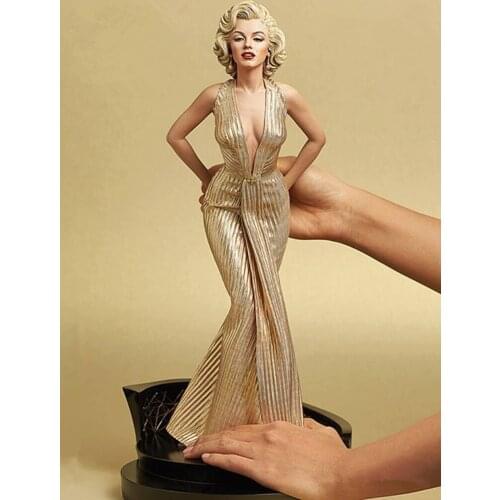 [Limited] 42cm Blondes Marilyn Monroe Statue pvc Sexy Lady star Figure PVC 1/4 Scale Collectible Model Toy gift
