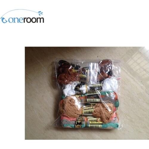 Oneroom High Quality Embroidery CXC Thread Similar DMC 1 Lot=50 Skeins Cross Stitch Floss -YOUR COLOR