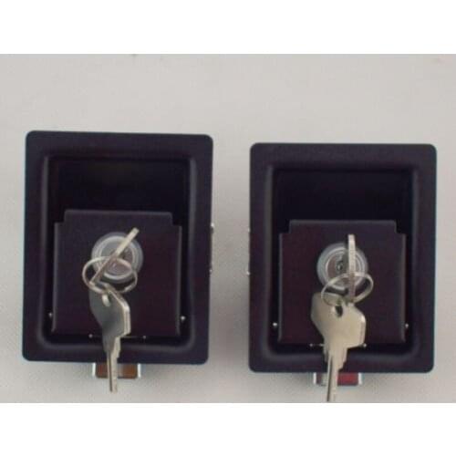 Pair Of Push To Close Lock,For Electric panels Generators Machinery 016.6.2.03.1