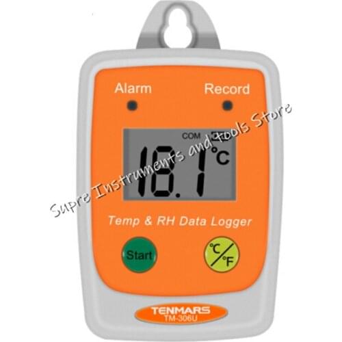 TENMARS TM-306U Temperature Datalogger Monitoring Storage Temperature Meter up to 50000 Records