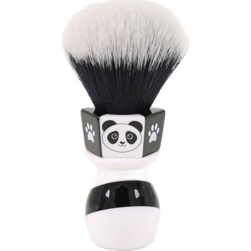 Yaqi 24mm The Panda Tuxedo Knot Shaving Brush By Henry Hakamaki