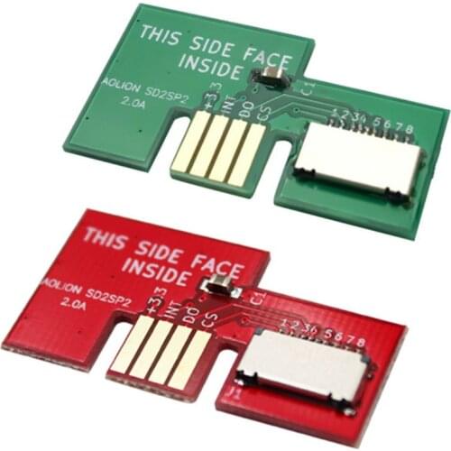 Replacement Micro SD Card Adapter TF Card Reader for NGC Game Cube SD2SP2 SDLoad SDL Adapter Professional Repair Parts 96BA