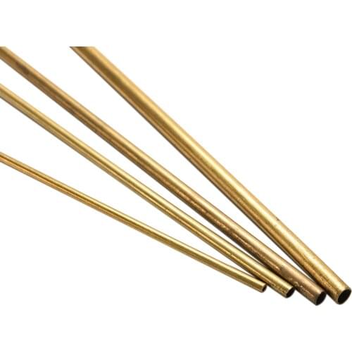 1pcs Brass Tubes 2mm-5mm Pipeline Engineering Model Making Tools Brass Pipe Connectors Brass Pipe Round Cutting Tool Parts