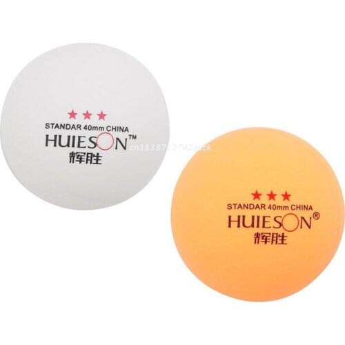 50Pcs 3-Star Standard 40mm Table Tennis Ping Pong Balls Indoor Games Hot Dropship