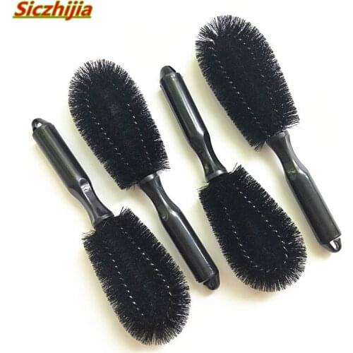 Car wash tire rim handle cleaning brush for Porsche Cayenne Macan Macan S Panamera Cayman Carrera Porsche911