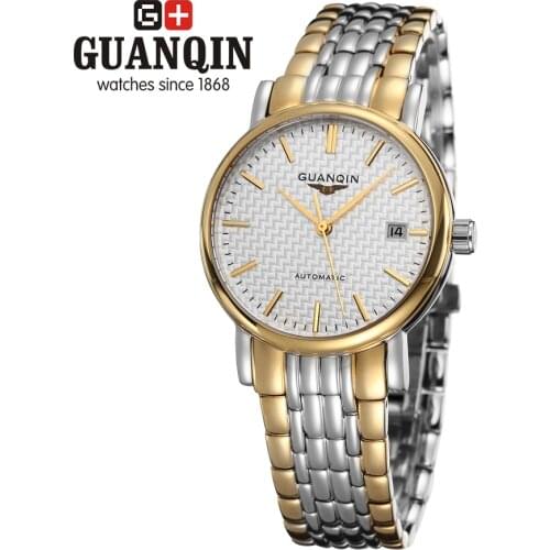 2020 Guanqin GQ10027 automatic watch waterproof and dustproof three pointer luxury brand mechanical male Watch