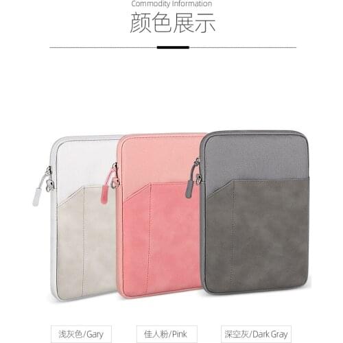 For ipad air 4 10.9 Portable Bag For iPad Mini Pro 9.7 Air 2 3 10.5 11 Case For Xiaomi Huawei Sumsung 7.9-10.8 tablet Sleeve Bag