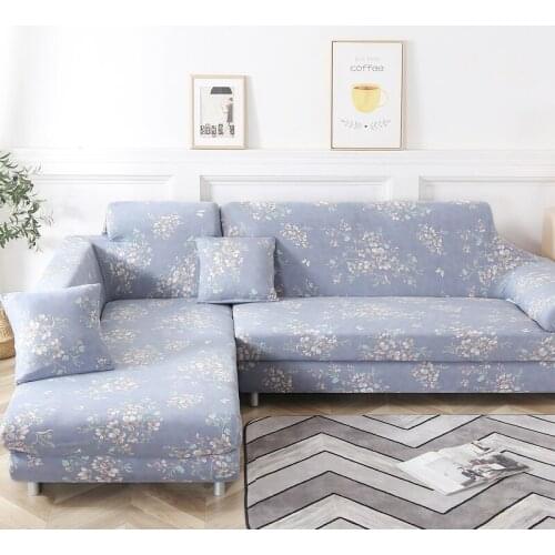 Elastic Spandex Sofa Cover Tight Wrap All-inclusive Couch Covers for Living Room Sectional Sofa Cover Love Seat Patio Furniture