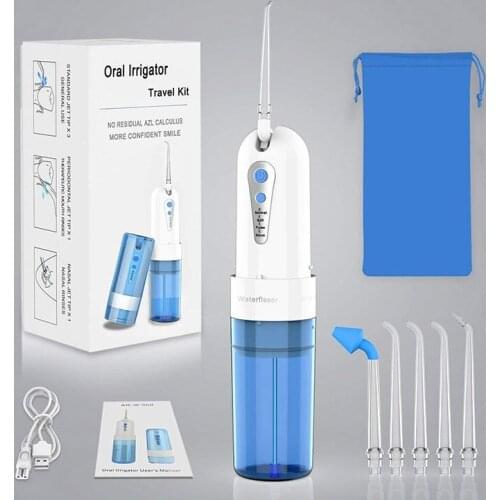 Capsule Dental Irrigator Water Flosser USB Oral Irrigator Waterproof Teeth Cleaner Mouth Washing Machine Teeth Cleaning