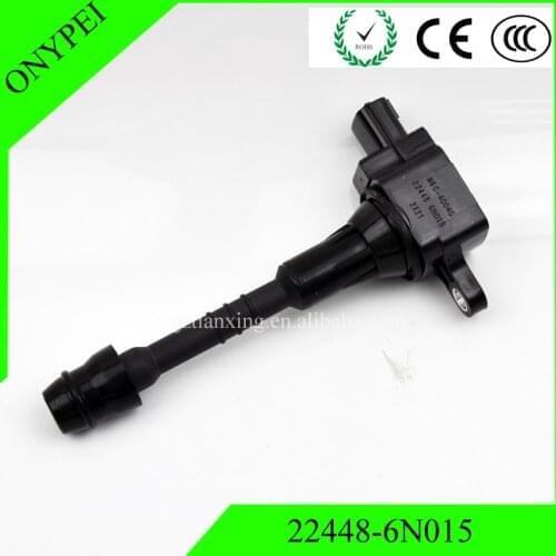22448 6N015 Ignition Coil Fits Nissan Sentra 1.8 Almera N16 Primera P11 AIC-4004G 22448-6N011,224486N011,224486N015