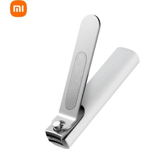 Xiaomi Mijia Stainless Steel Nail Clippers With Anti-splash cover Trimmer Pedicure Care Nail Clippers Professional File