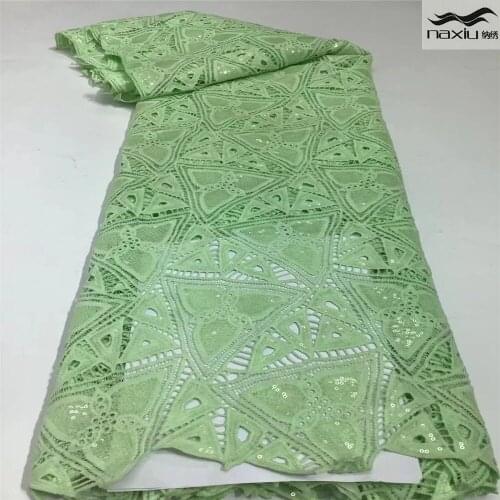 Madison African Lace Fabric 2021 High Quality Water Soluble Guipure Cord Lace Nigerian Wedding Lace Material