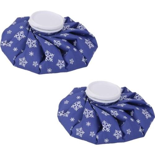2Pcs Medical Cooling Cloth Ice Bag Reusable Sport Injury Ice Bag Durable First Aid HealthCare Cold Therapy Pain Relief Ice Pack