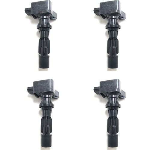 New 4 PCS Ignition Coil Ignition System for 2006-2007 Mazda 5 2.3L L4 Mazda 6 MX-5 III LFB6-18-100 LFB618100 6M8G-12A366