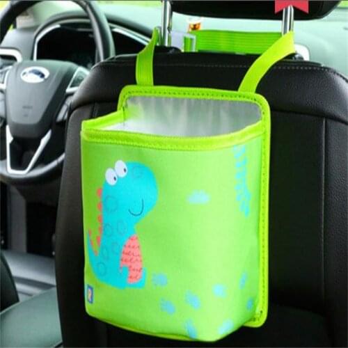 2021 June new Creative car trash can Storage bucket for in-car Multi-function garbage bags stored in the car
