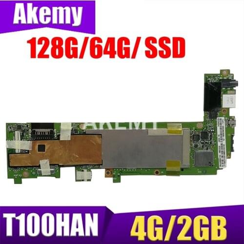 New for ASUS Transformer book T100H T100HA motherboard T100HAN motherboard tablet free shipping Z8500 CPU 128G / 64G / SSD